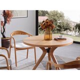 Hanah home lindy - natural natural dining table & chairs set (4 pieces) | ePonuda.com