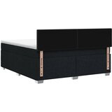  Boxspring krevet s madracem Crna 160 x 200 cm Tkanina | shoptok.hr