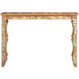 Maison Chic konzolna miza - miza ob steni 110x40x76 cm trden predelan les, (21785764) Cene