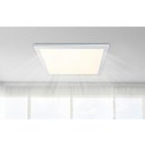 Globo LED stropna svjetiljka Rosi (30 W, D x Š x V: 45 x 45 x 5,5 cm, Bijele boje, Opal, Topla bijela) | shoptok.hr