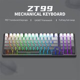 Zifriend mehanička zicna tastatura ZT99 sivo crna (sivi switch) Cene