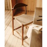 Kave Home Rjav vrtni barski stol iz masivnega lesa Nina – | Shoptok.si