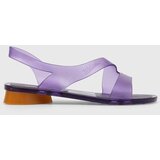 Melissa Sandali THE REAL JELLY PARIS AD ženski, vijolična barva, M.33748.AK601 | Shoptok.si