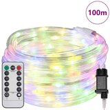 vidaXL Svjetlosna uže s 2400 LED svjetlima Šareni 100 m PVC | shoptok.hr