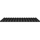  Okvir za krevet crni 200 x 200 cm od masivne borovine | Shoptok.si