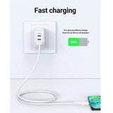 Acefast kabel USB A na Type C 3A C2-04 silikonski 120 cm bijeli | Eponuda.com