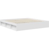  Okvir za krevet Bijelo 200 x 200 cm Čvrsto borovo drvo | shoptok.hr