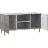 TV ormar 102 x 34,5 x 50 cm Betonska siva Konstruirano drvo | shoptok.hr