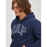 GAP Sherpa Hoodie with logo and zipper - Men's | Shoptok.si
