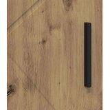 vidaXL Kopalniška omarica s polico artisan hrast 60 x 35 x 80 cm | Shoptok.si