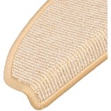  Prostirke za stepenice 15 kom 65x21x4 cm krem poluokrugle velike | shoptok.hr
