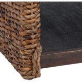  Bocni stol Prirodna 44.5 x 45 x 45 cm Čvrsto mahagonijsko drvo | shoptok.hr
