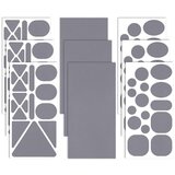 INF Samolepilni vodoodporni obliži za popravilo Grey, (21278598) | Shoptok.si