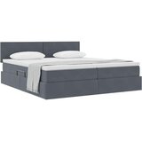  Krevet s od storage s madracem Tamno siva 100 x 200 cm | shoptok.hr