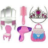 Princess Tent for Kids Beauty Salon Pink Accessories Crown | shoptok.hr