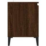TV ormarić s metalnim nogama boja smeđeg hrasta 103 5x35x50 cm | shoptok.hr