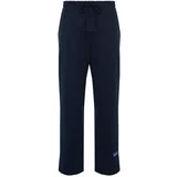 Trendyol Navy Blue Men's Oversize/Comfortable Cut Wide Leg Elastic Waisted Lace-up Leg Labeled Sweatpants