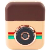 Digitalni fotoaparat s instant printerom - smeđi | shoptok.hr