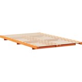  Krevet s daskama Voštano smeđa 120 x190 cm Masivna borovina | shoptok.hr