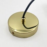 Luster na lanku LIAH 1xE27/15W/230V zlatna/dimljeno-smeđa | Eponuda.com