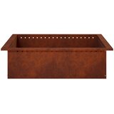  Prsten za vatru Rđa 90 x 90 x 25 cm Otporni čelik | shoptok.hr