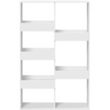  Regal za knjige bijeli 100x33x155,5 cm od konstruiranog drva | shoptok.hr