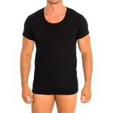 Spodnje majice Q1002-NEGRO Črna