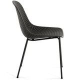 Kave Home Temno siv kovinski vrtni stol Quinby – | Shoptok.si