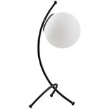 Opviq Stolna lampa YAY, crno/ bijela, metal/ staklo, 23 x 18 cm, visina 43 cm, promjer kugle 15 cm, duljina kabla 200 cm, E27 40 W, Yay - 5011 Cijene