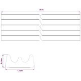  Samoljepiva brtvila za prozore Bijela 15 x 8 mm 25 m EPDM pjena - Bijela 25 m E-profil 15 x 8 | shoptok.hr