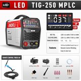 ANDELI TIG varilna naprava, IGBT inverter, večprocesne zmogljivosti, TIG-250MPLC, (5000159927) | Shoptok.si