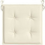  Jastuci za vrtne stolice 2 kom krem 50x50x4 cm tkanina Oxford | shoptok.hr