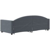  Dnevni krevet na razvlačenje bez madraca tamnosivi 80x200 cm | shoptok.hr