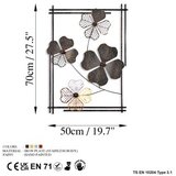 Wallity zidna dekoracija Weinan 2, 50x70x4cm, Crna | ePonuda.com