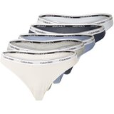 Calvin Klein Underwear Tanga gaćice boja pijeska / plava / siva melange / crna | shoptok.hr