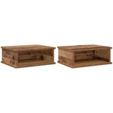  Noćni ormarić 2 pcs Staro drvo 40 x 31 x 15 cm | shoptok.hr