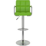  Barski stolčki 2 kosa zeleno umetno usnje, (20968276) | Shoptok.si