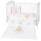 Kikka Boo posteljina navlaka 3 pcs Rabbits in Love ( KKB30125 ) Cene