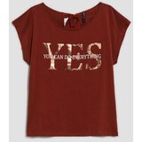 Marisse Women's T-Shirt L-Ts-4015 Brown | shoptok.hr