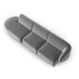 Milo Casa Siva žametna sedežna garnitura desni kot 311 cm Paolo – | Shoptok.si