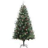  Božićno drvce sa šiškama zeleno 225 cm PVC i PE | shoptok.hr