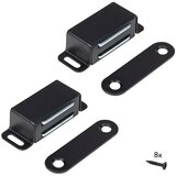 WALTECO Magnetski zatvarač (Jačina lijepljenja: 4 kg, Crna, D x Š x V: 46 x 17 x 13 mm) | shoptok.hr