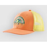 Patagonia Trucker Kids Kapa s šiltom kids planet / peach sherbet | Shoptok.si