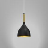  Luster na sajli NOAK 1xE27/15W/230V crna/zlatna | Eponuda.com