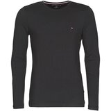 Tommy Hilfiger Majice z dolgimi rokavi STRETCH SLIM FIT LONG SLEEVE TEE Črna Cene