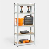 Vonhaus Regal 5 delni, 1.5 m, galvaniziran | Shoptok.si