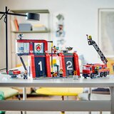Lego Vatrogasna stanica Citi sa vatrogasnim vozilom | Eponuda.ba