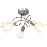  Stropna svjetiljka sa staklenim sjenilima za 3 žarulje E14