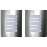  Dvije vodootporne zidne lampe od nehrđajućeg čelika 60 W | shoptok.hr