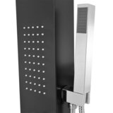 PANEL Sustav za Tuširanje Aluminijski Mat Crni | shoptok.hr